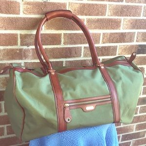 La Bagagerie Paris - Leather Trim Duffle Bag